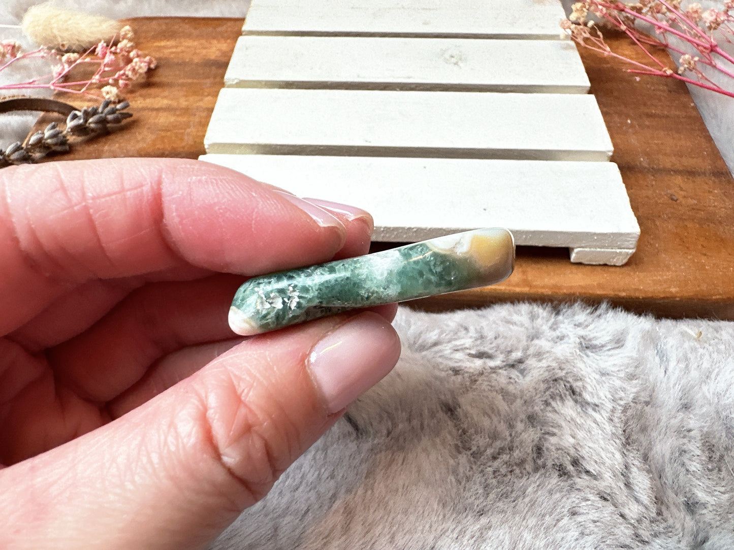 Ocean Jasper Flat Tumble