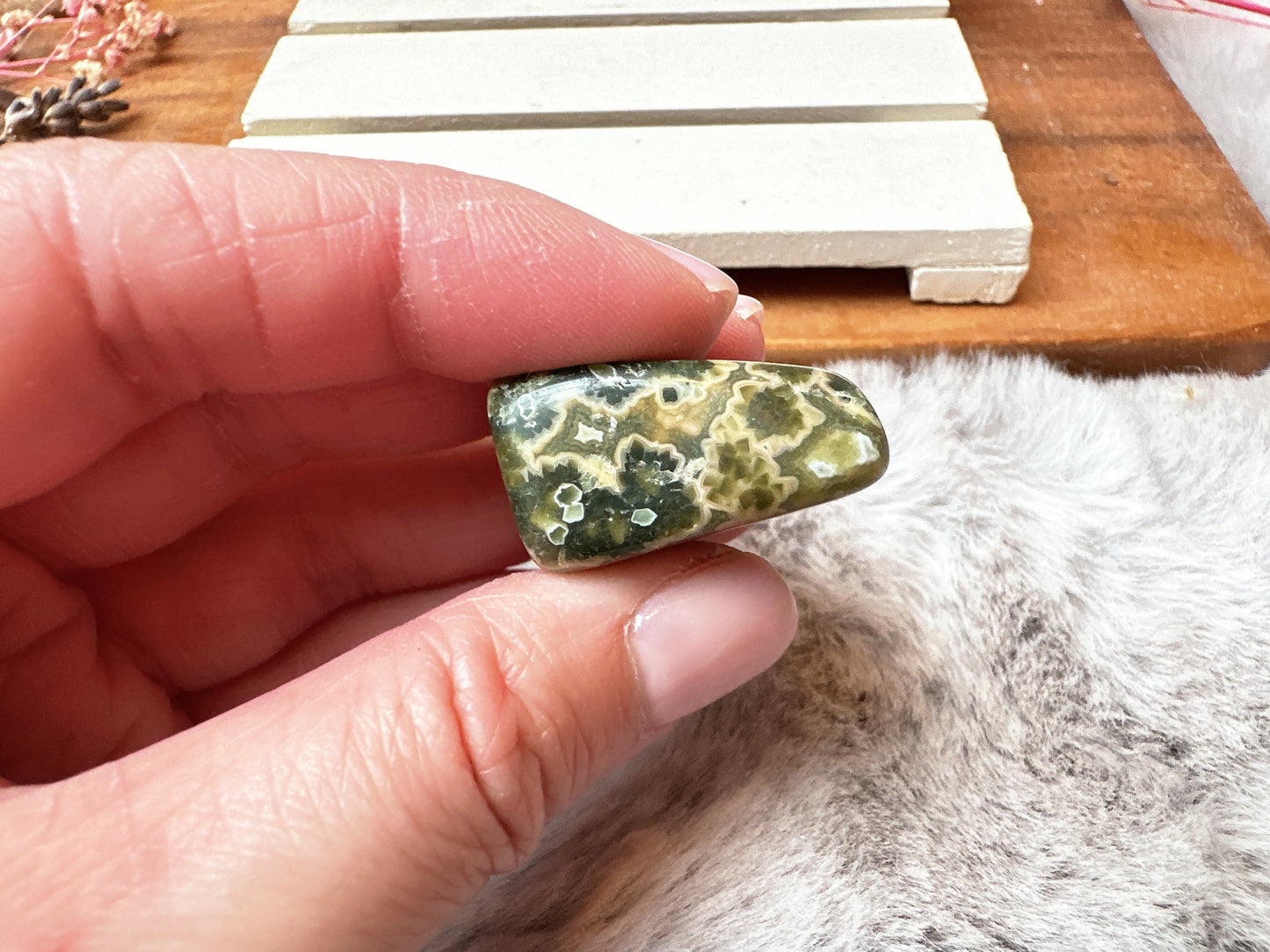 Ocean Jasper Flat Tumble