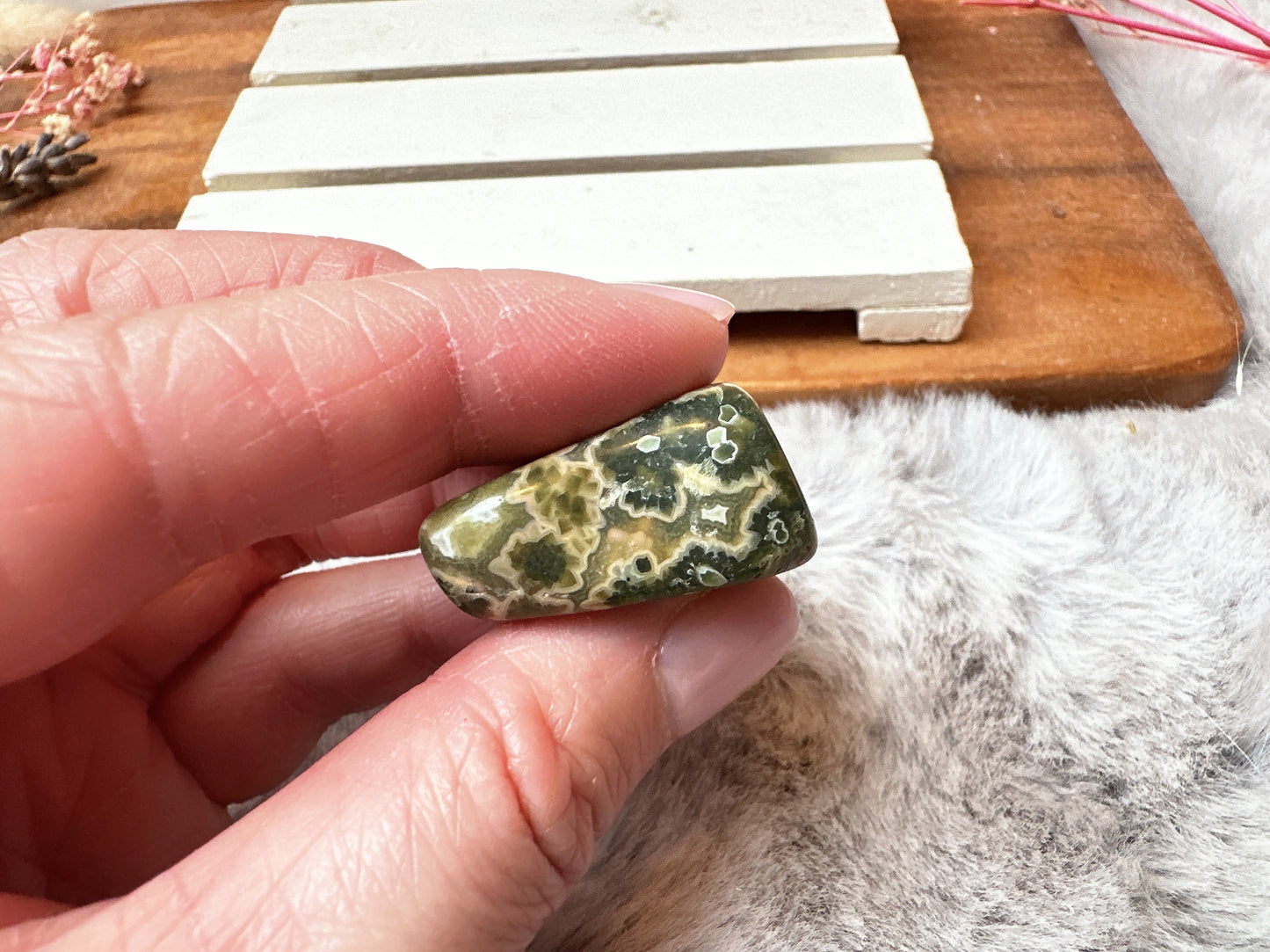 Ocean Jasper Flat Tumble