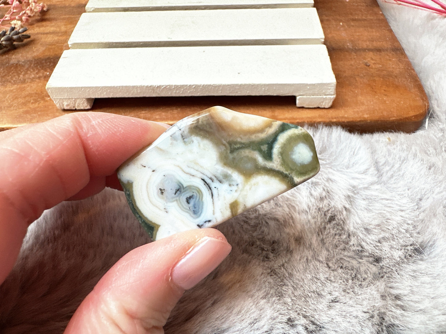 Ocean Jasper Flat Tumble