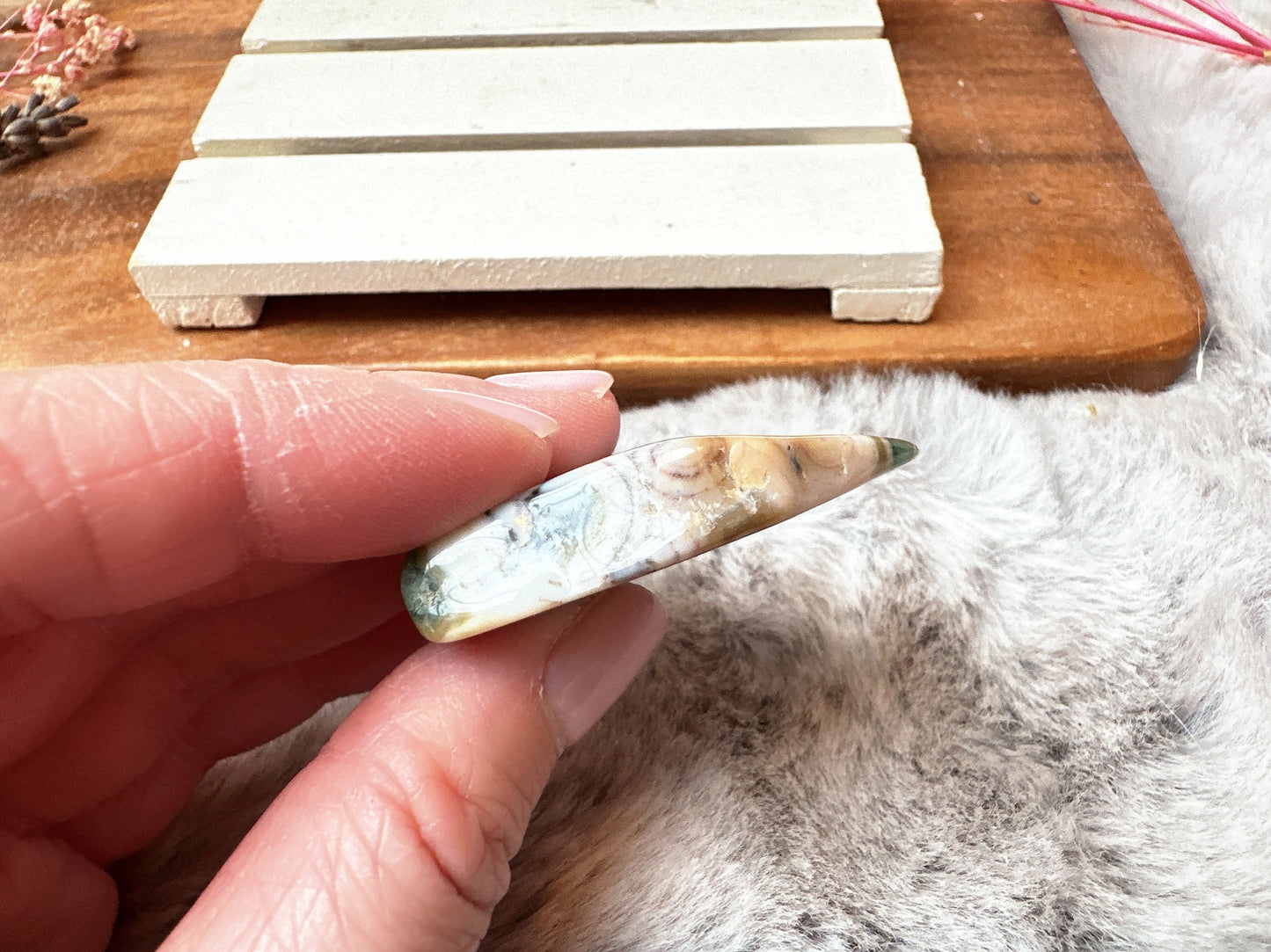 Ocean Jasper Flat Tumble