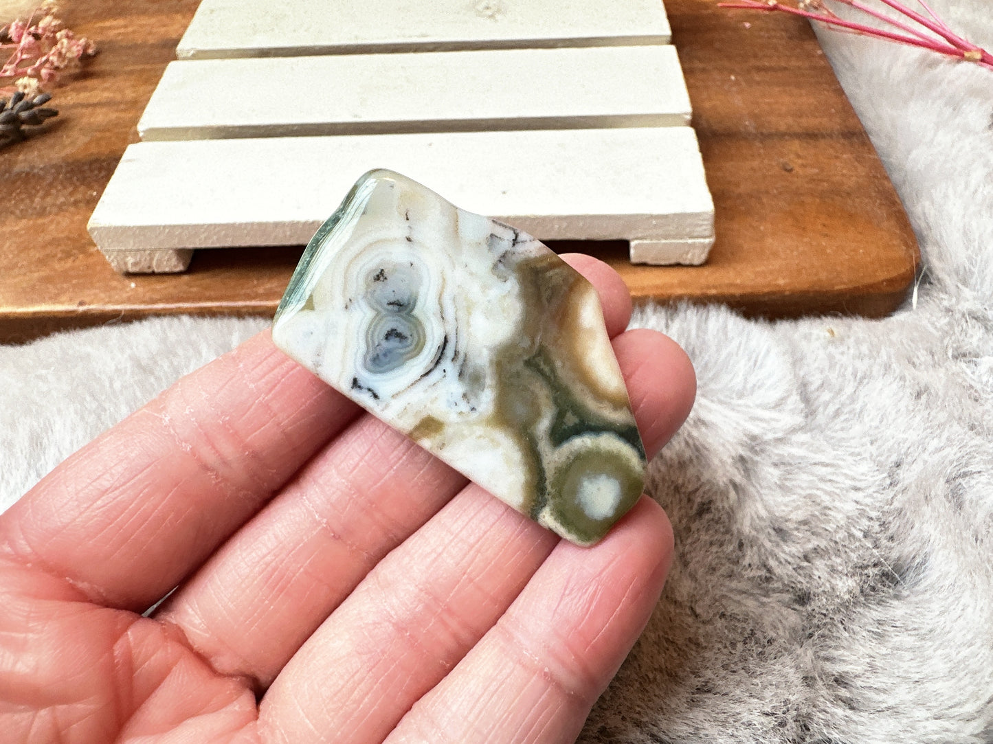 Ocean Jasper Flat Tumble