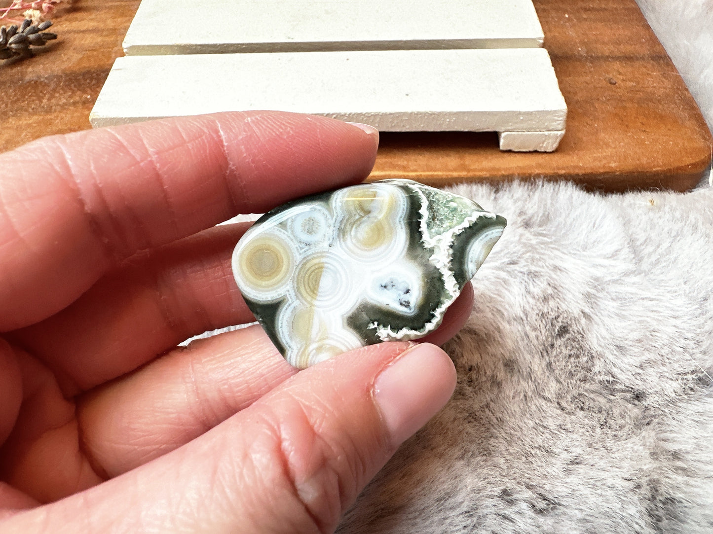 Ocean Jasper Flat Tumble