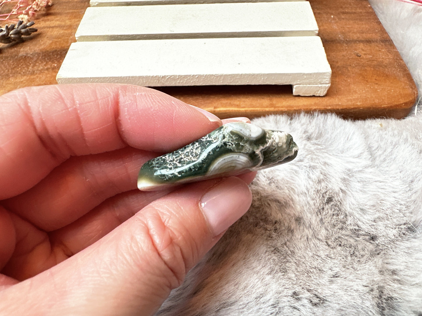 Ocean Jasper Flat Tumble