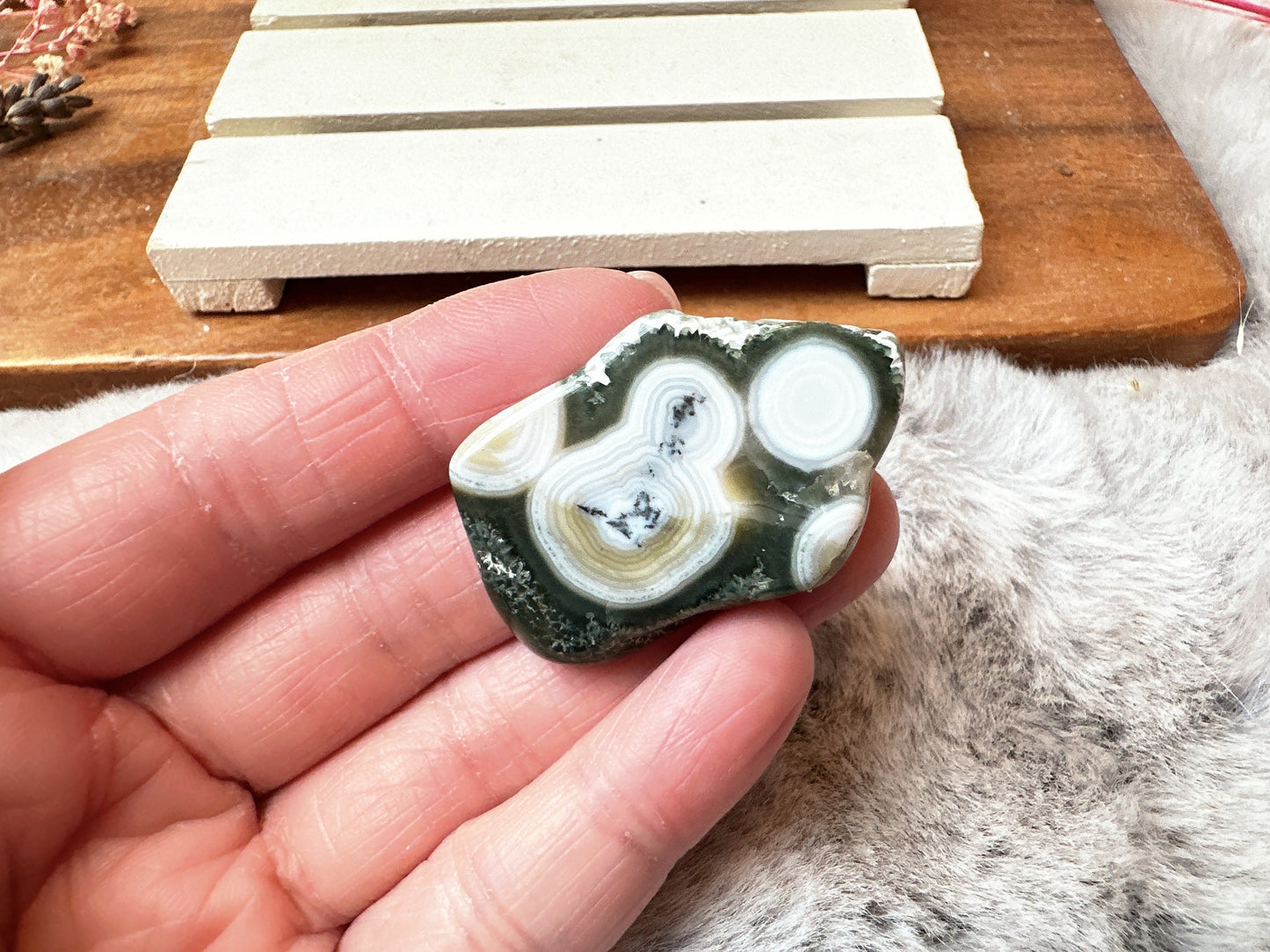 Ocean Jasper Flat Tumble