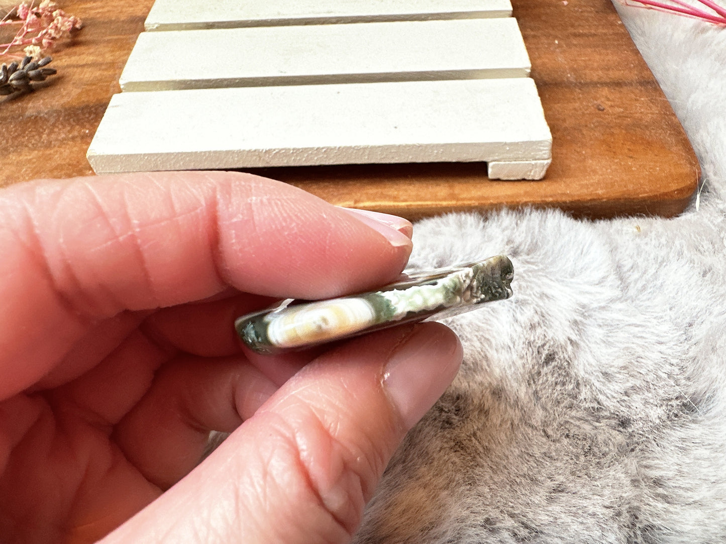 Ocean Jasper Flat Tumble