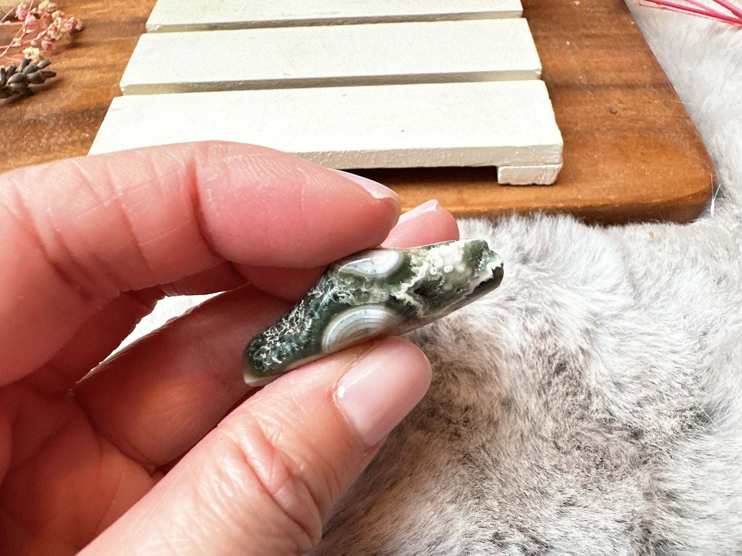 Ocean Jasper Flat Tumble