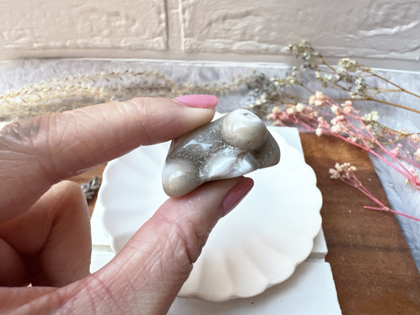 Set of 6 Ocean Jasper Tumbles