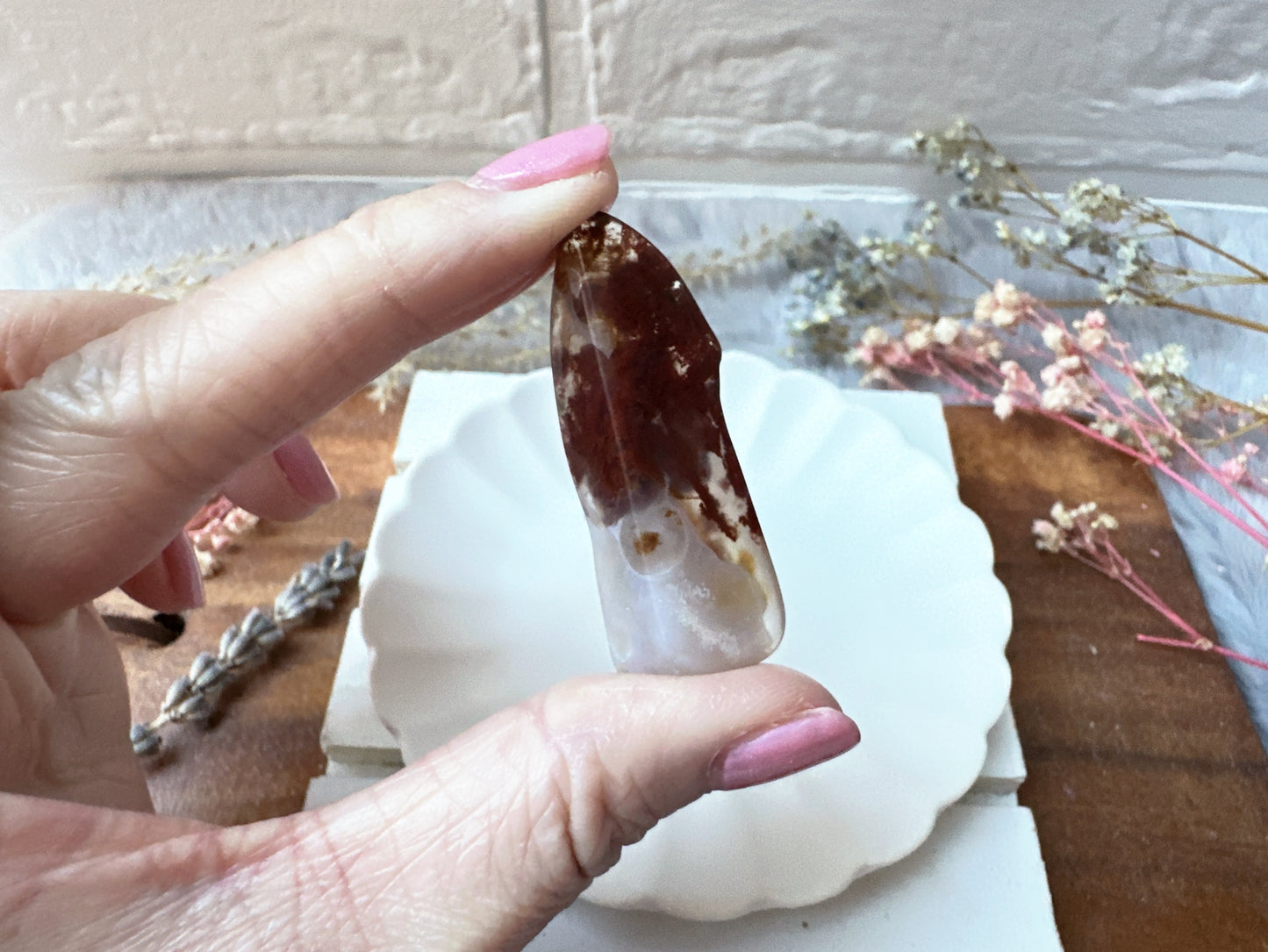 Set of 6 Ocean Jasper Tumbles