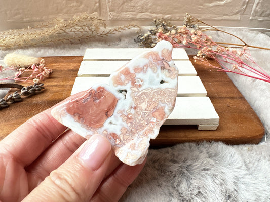 Cotton Candy Agate Free Form