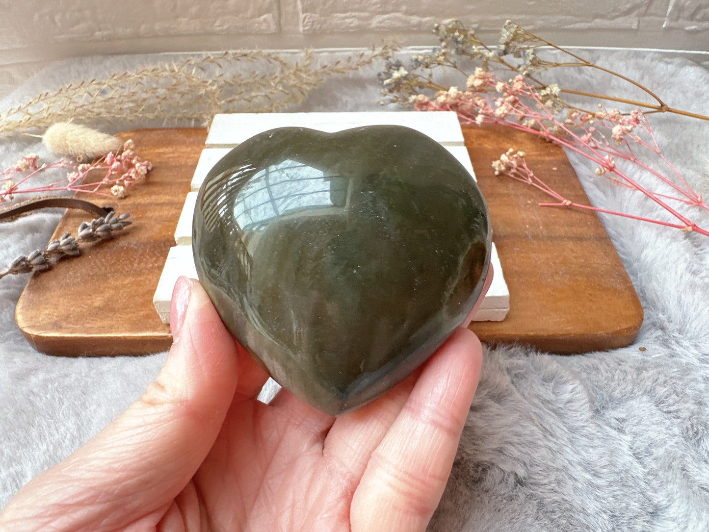 Polychrome Jasper Heart (Imperfect)