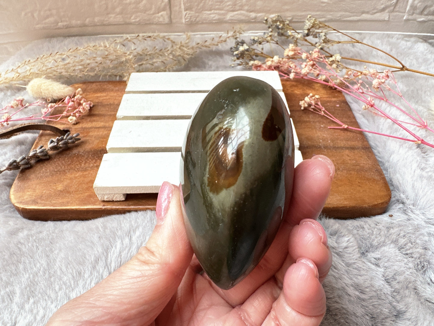 Polychrome Jasper Heart (Imperfect)