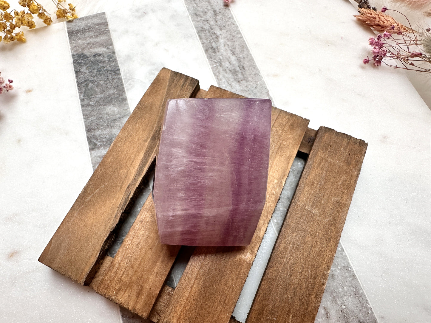 Purple Fluorite Free Form