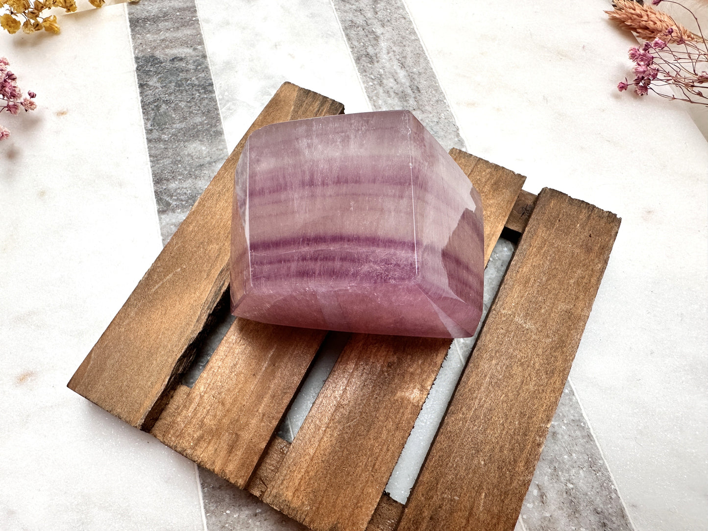 Purple Fluorite Free Form
