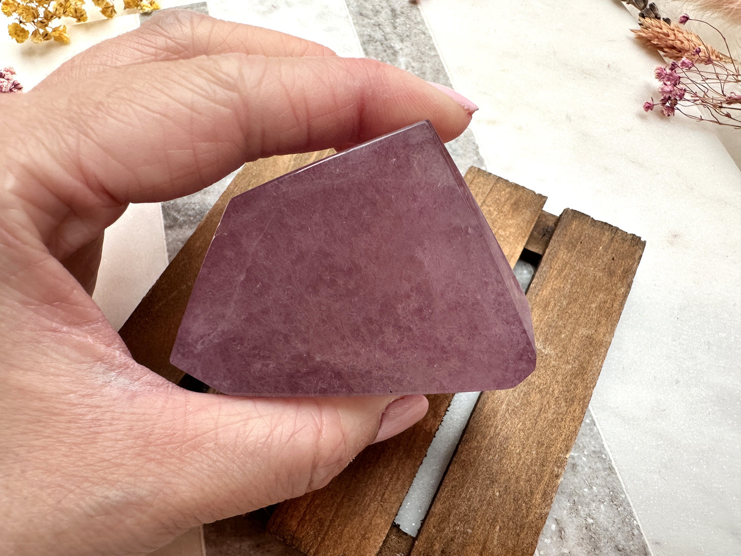 Purple Fluorite Free Form