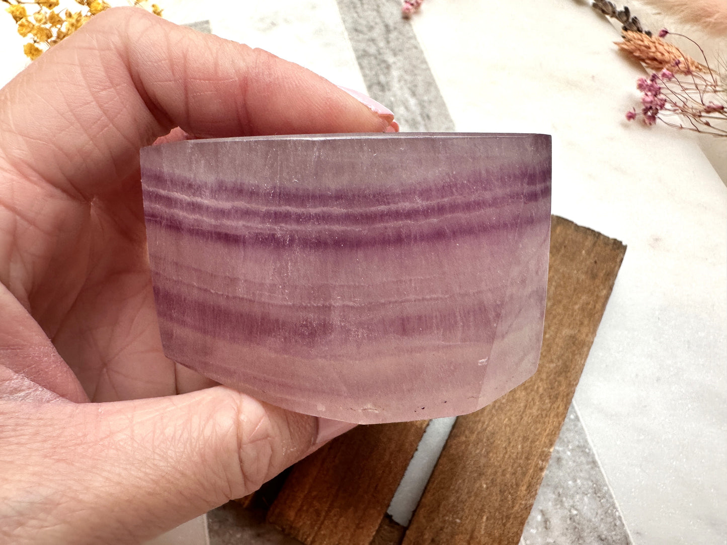Purple Fluorite Free Form