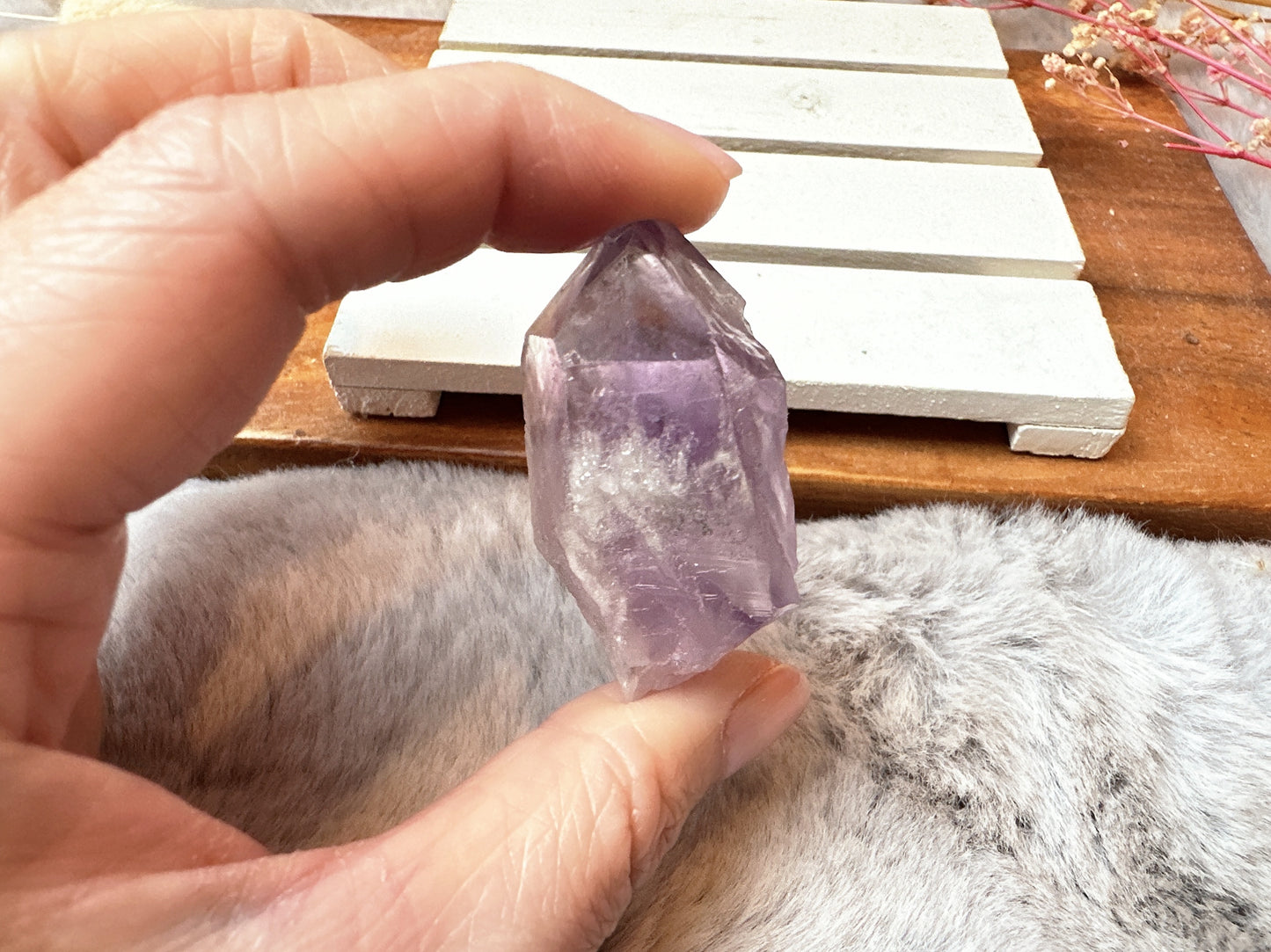 Small Raw Amethyst Point