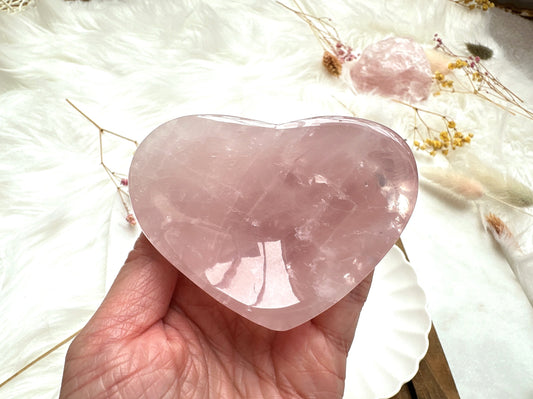Small Rose Quartz Heart Bowl/Dish