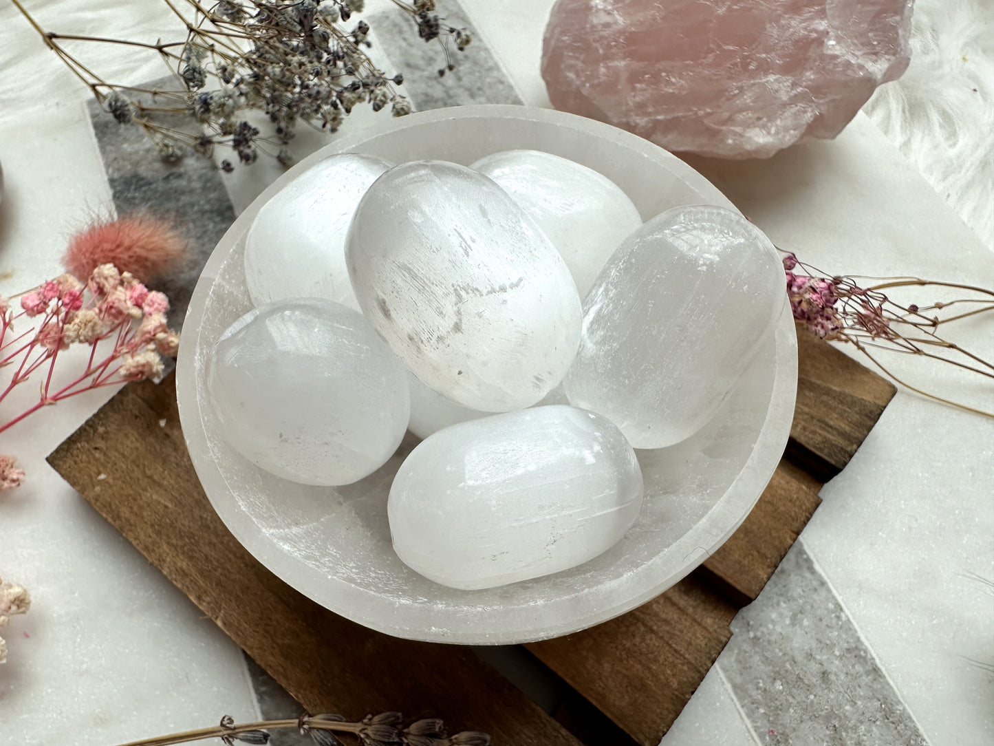 One Selenite Tumble