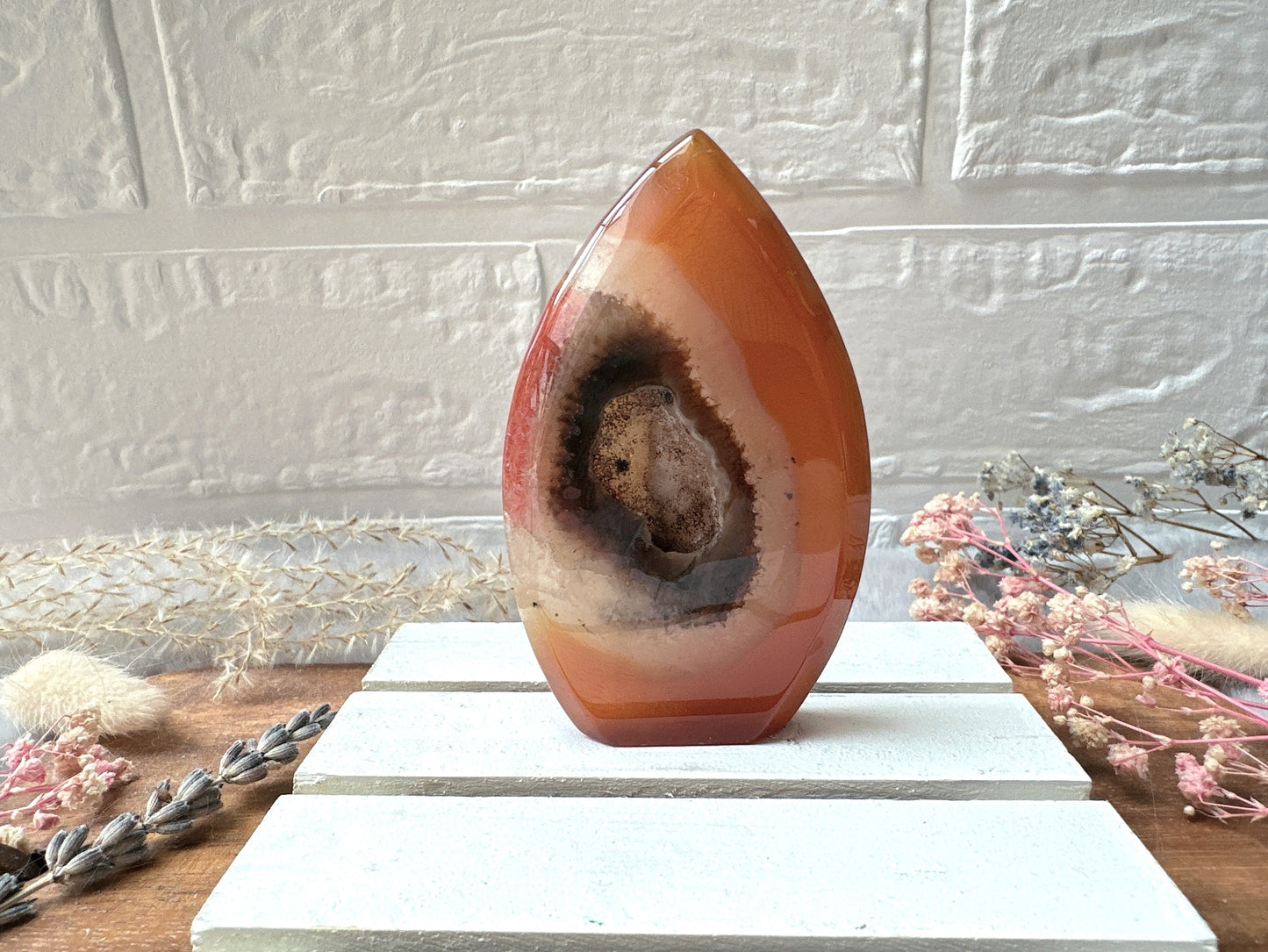 Small Carnelian Flame