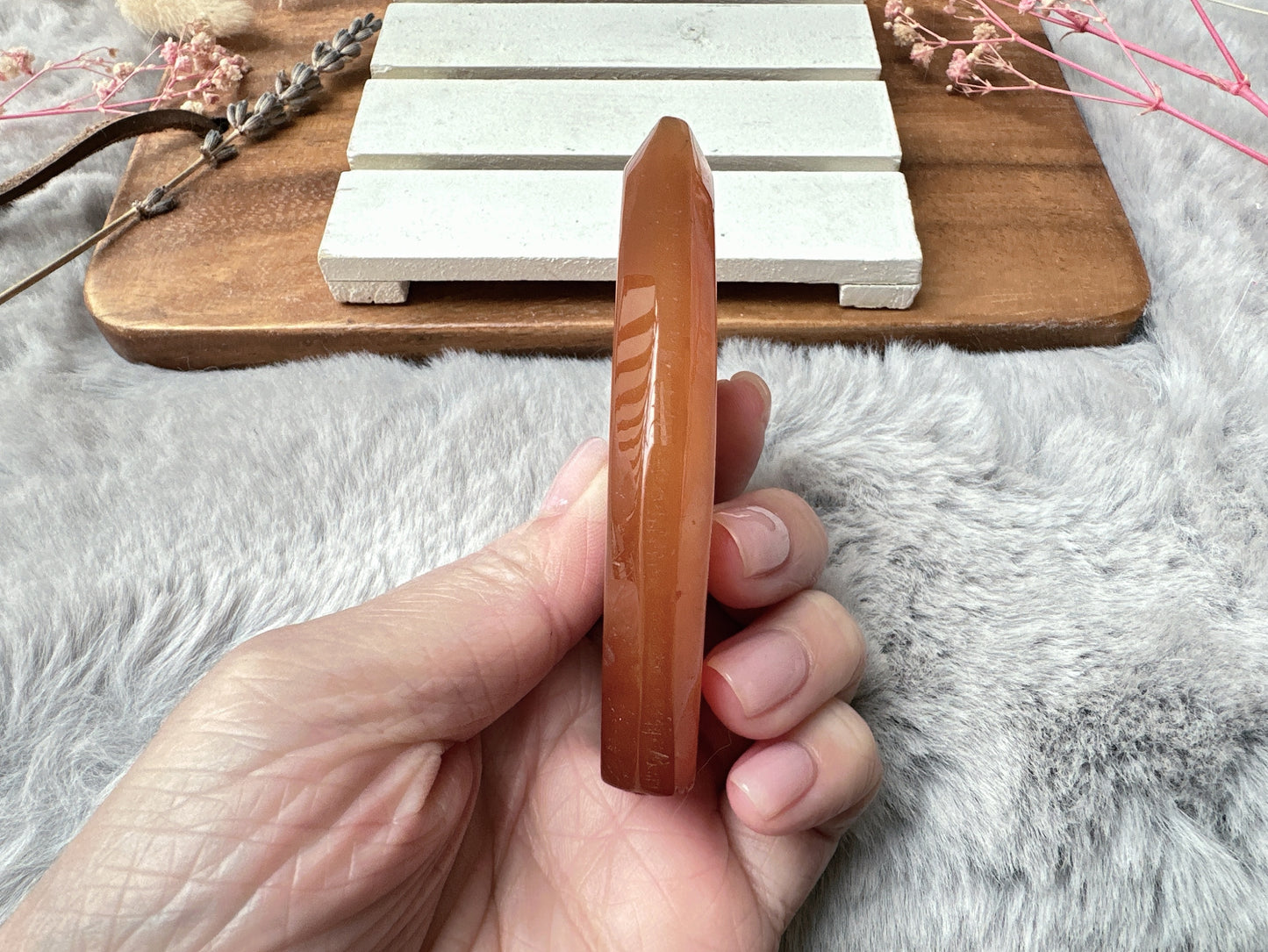 Small Carnelian Flame