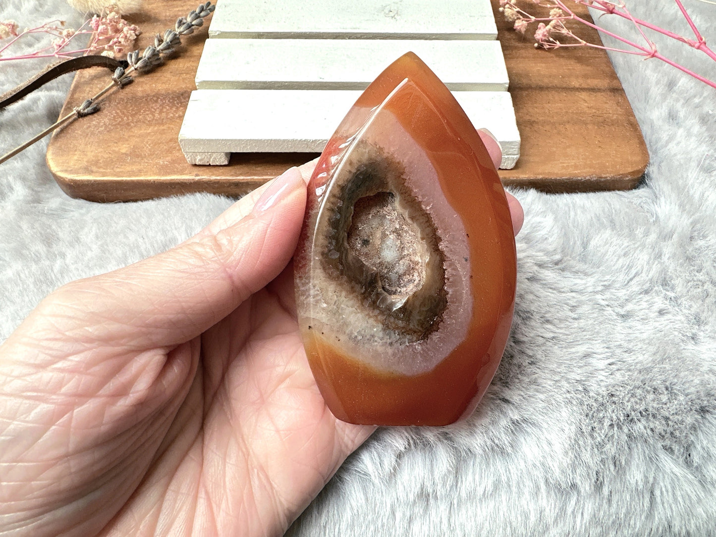 Small Carnelian Flame