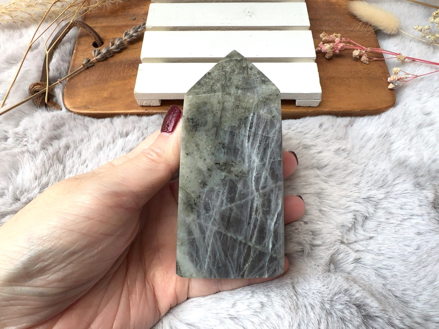 Sunset Labradorite Tower (Imperfect)