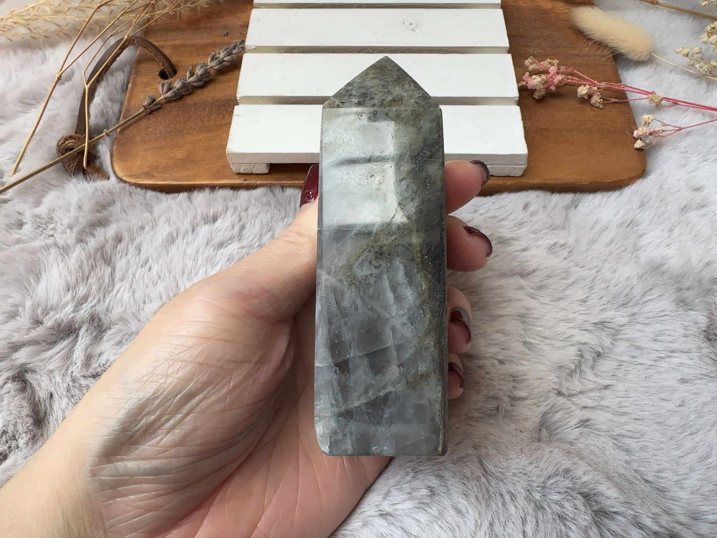 Sunset Labradorite Tower (Imperfect)