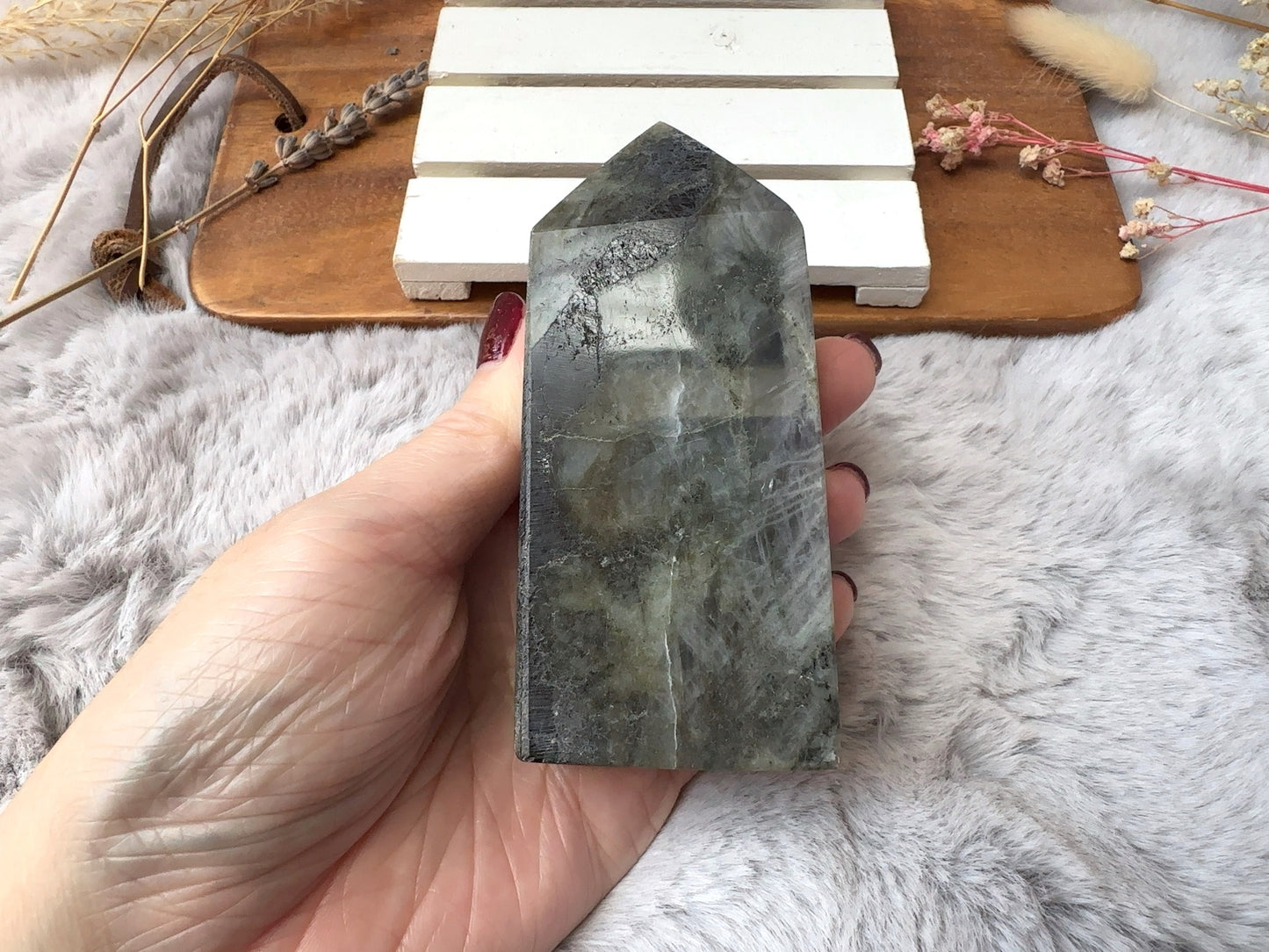 Sunset Labradorite Tower (Imperfect)