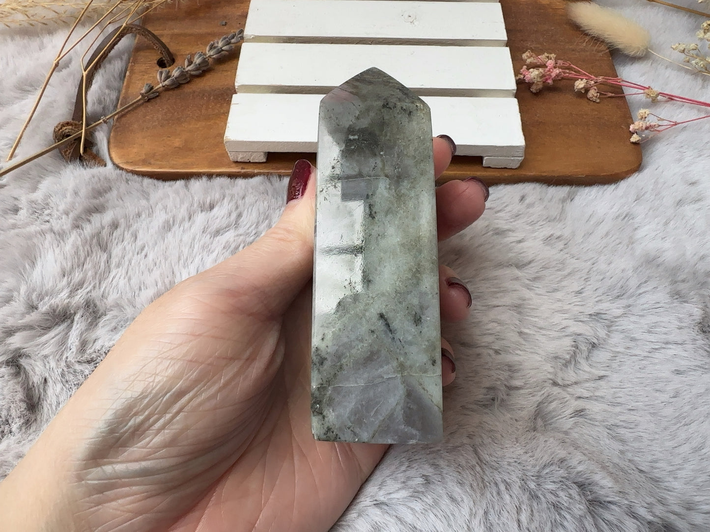 Sunset Labradorite Tower (Imperfect)