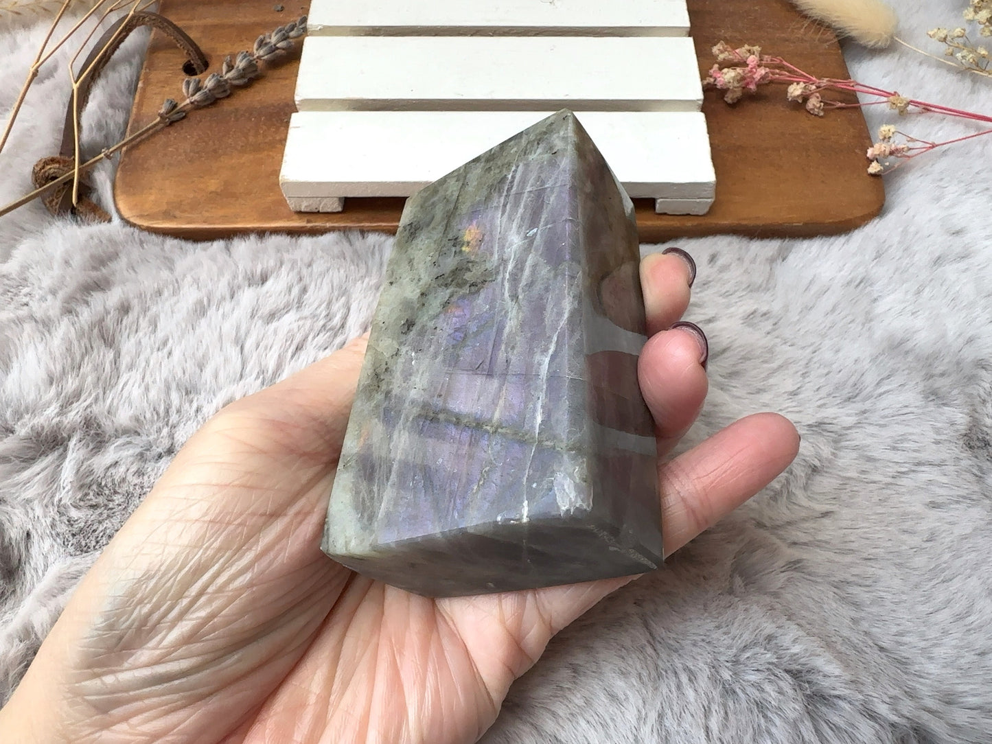 Sunset Labradorite Tower (Imperfect)