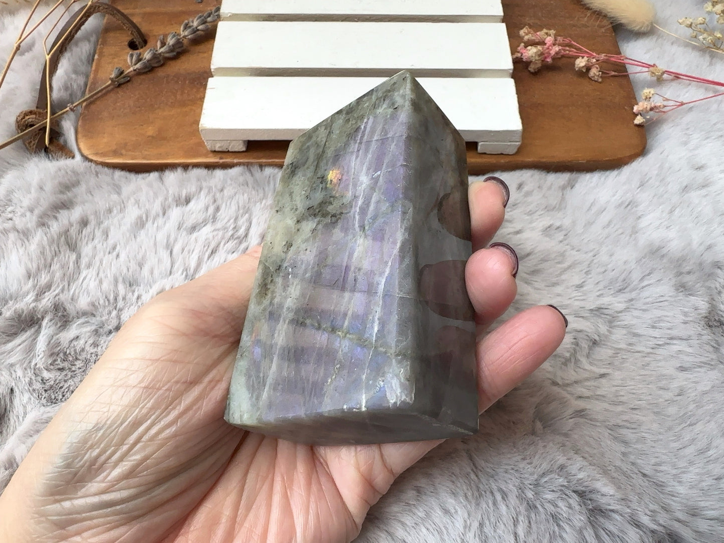 Sunset Labradorite Tower (Imperfect)