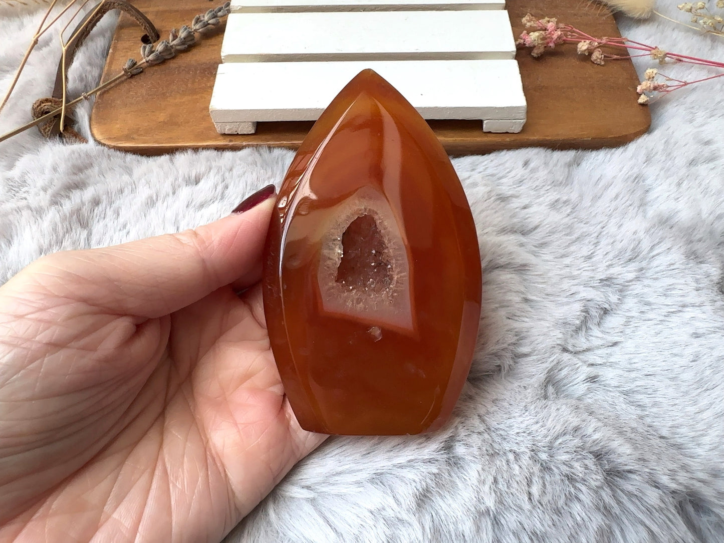 Carnelian Flame/Free Form (Imperfect)