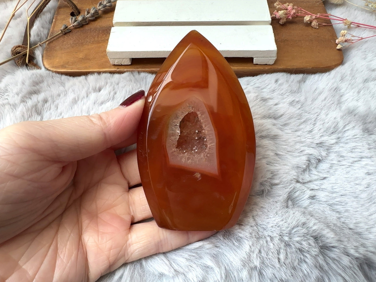 Carnelian Flame/Free Form (Imperfect)
