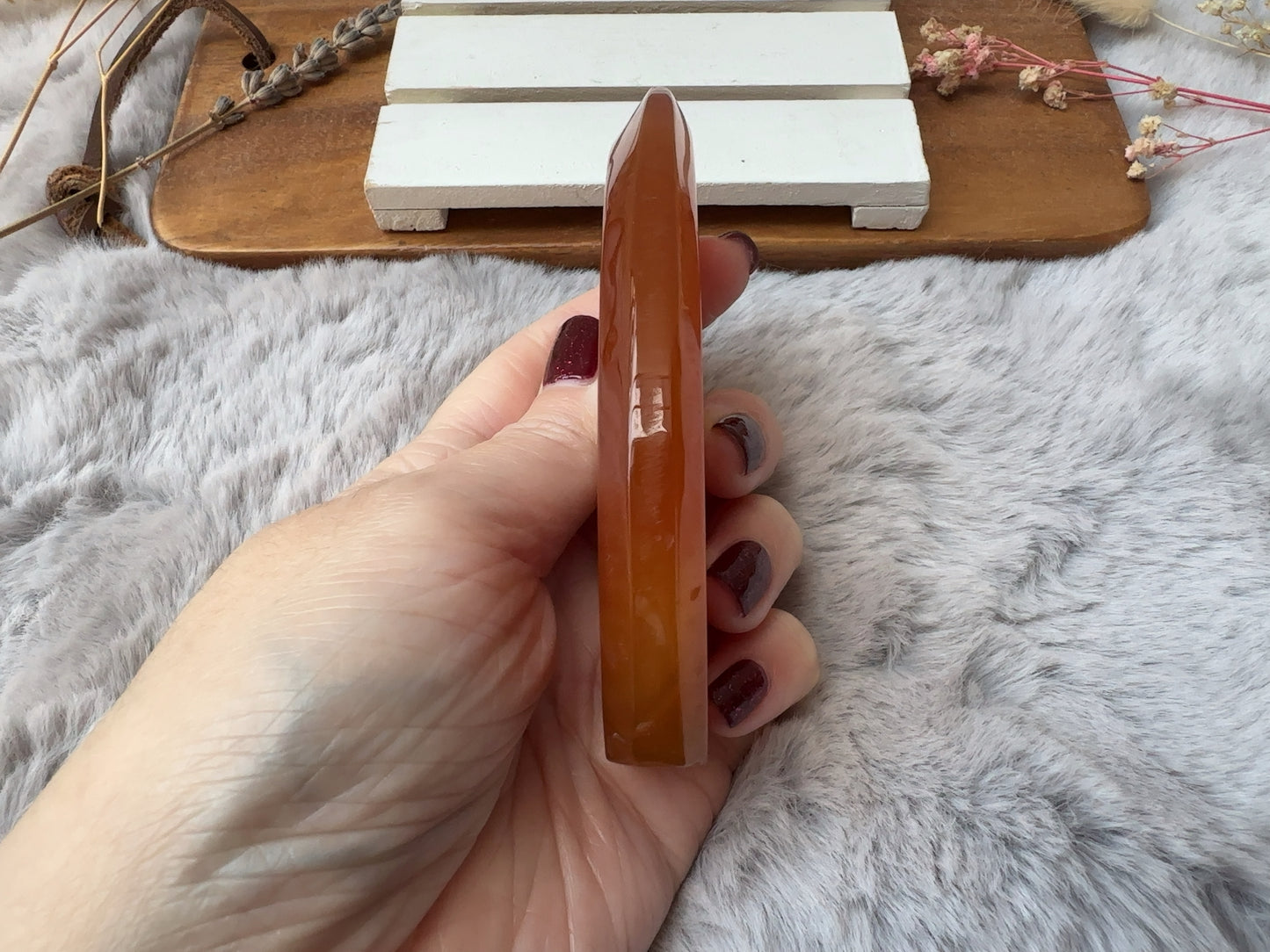 Carnelian Flame/Free Form (Imperfect)