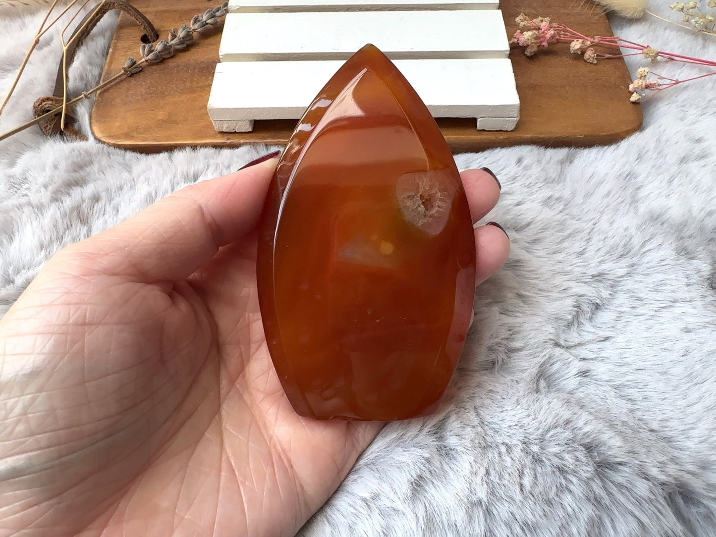 Carnelian Flame/Free Form (Imperfect)