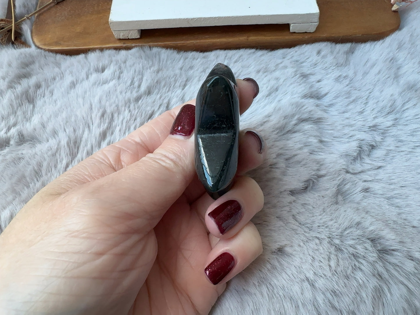 Small Moss Agate Star