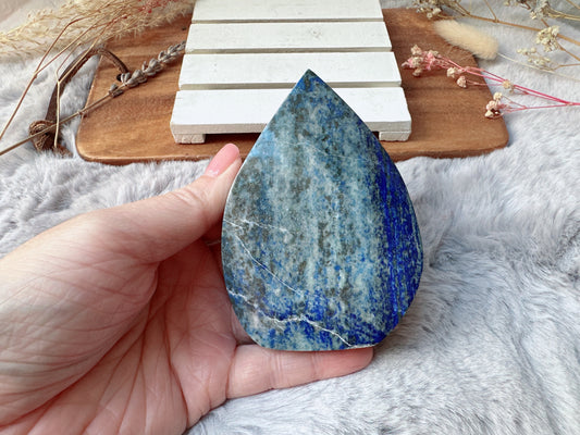 Lapis Lazuli Flame/Free Form (Imperfect)