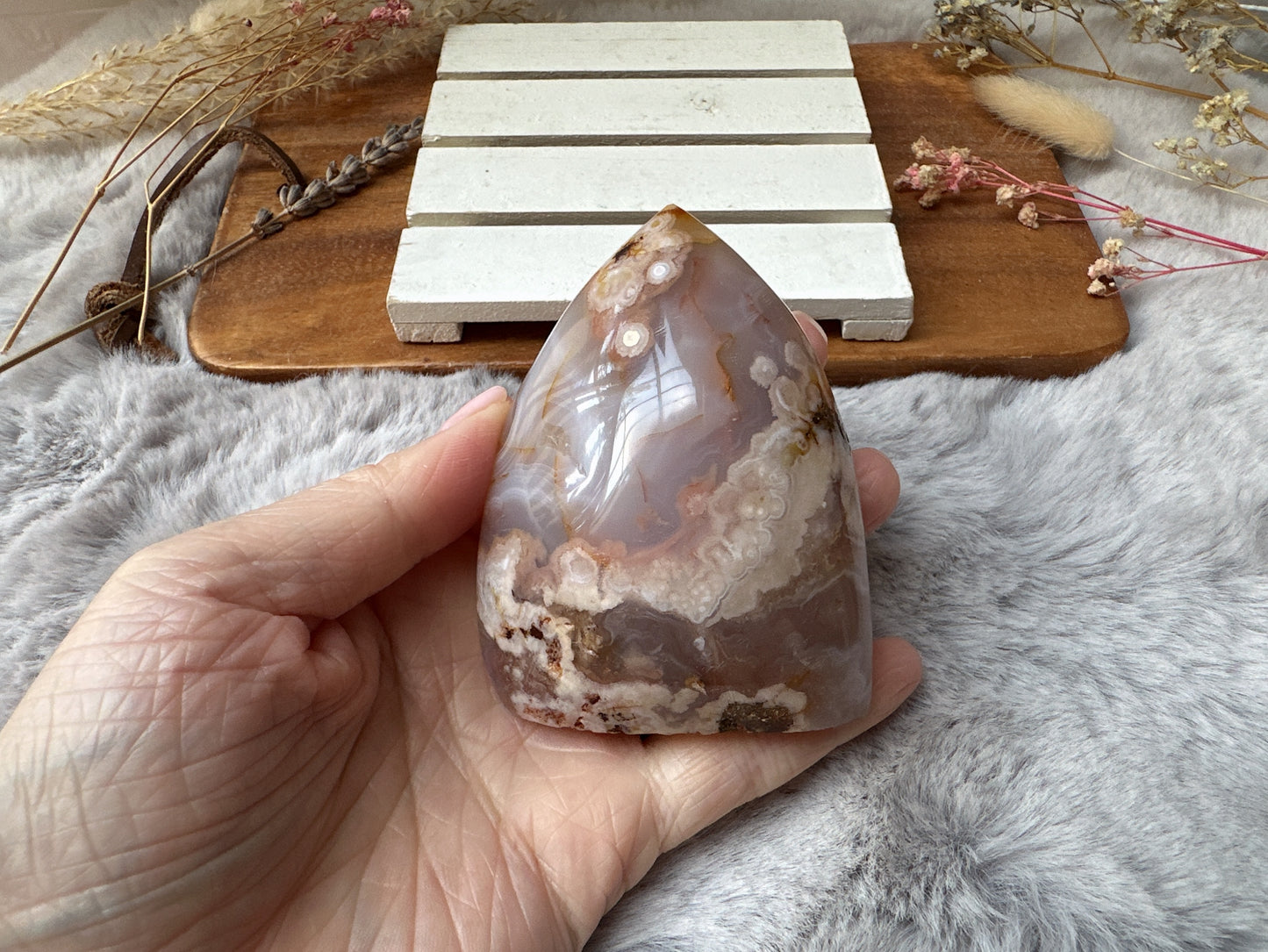 Flower Agate Free Form (Imperfect)
