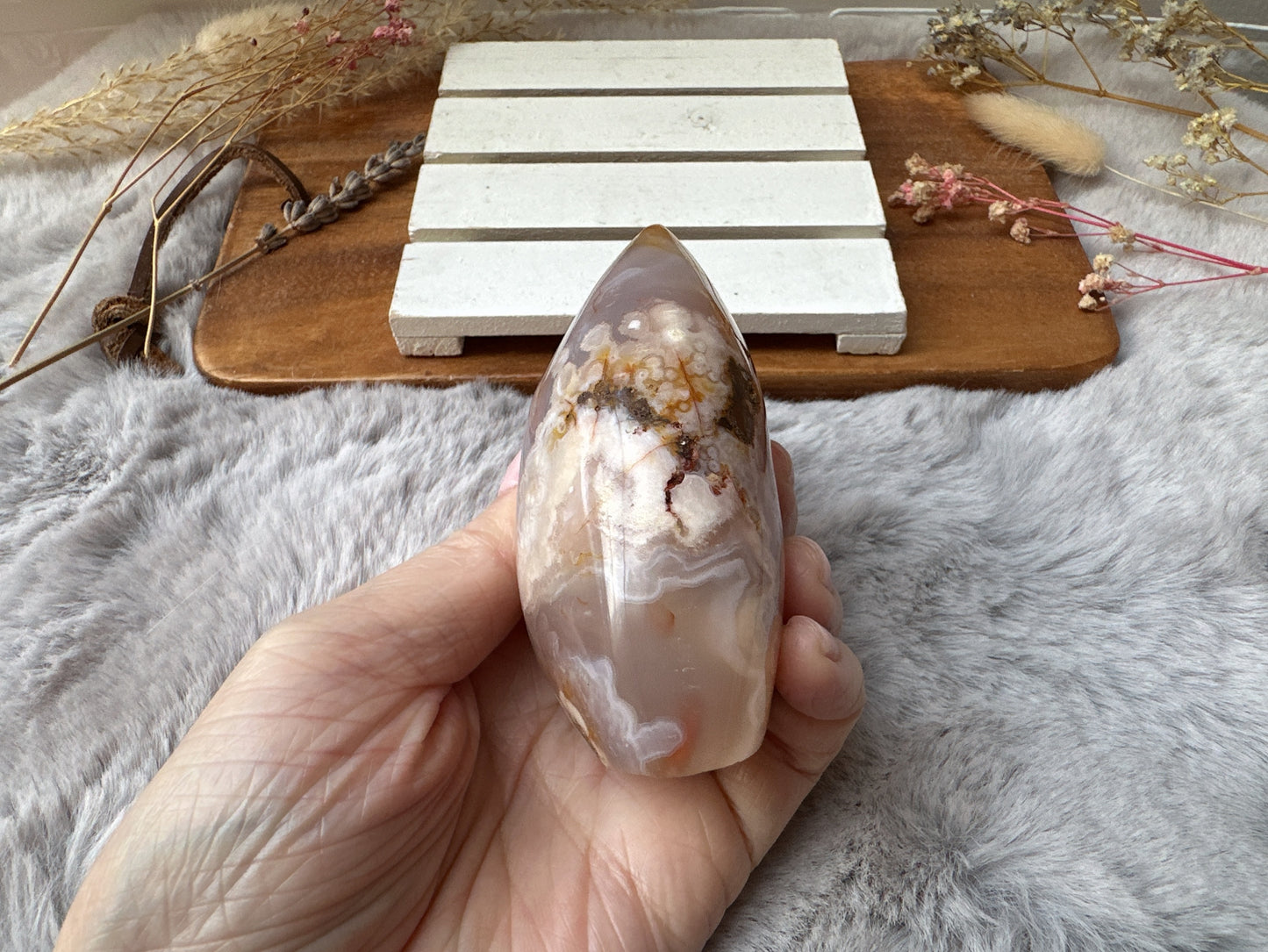 Flower Agate Free Form (Imperfect)
