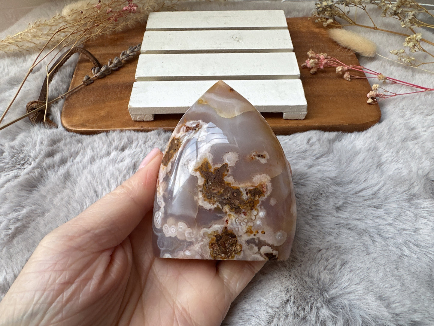 Flower Agate Free Form (Imperfect)