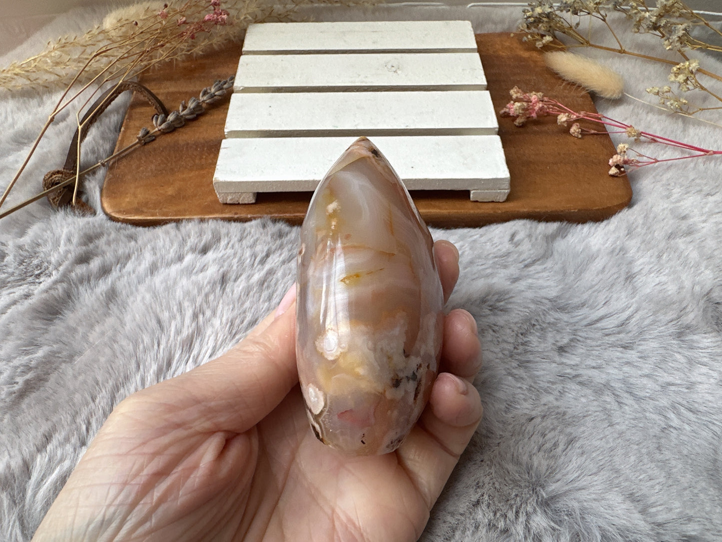Flower Agate Free Form (Imperfect)