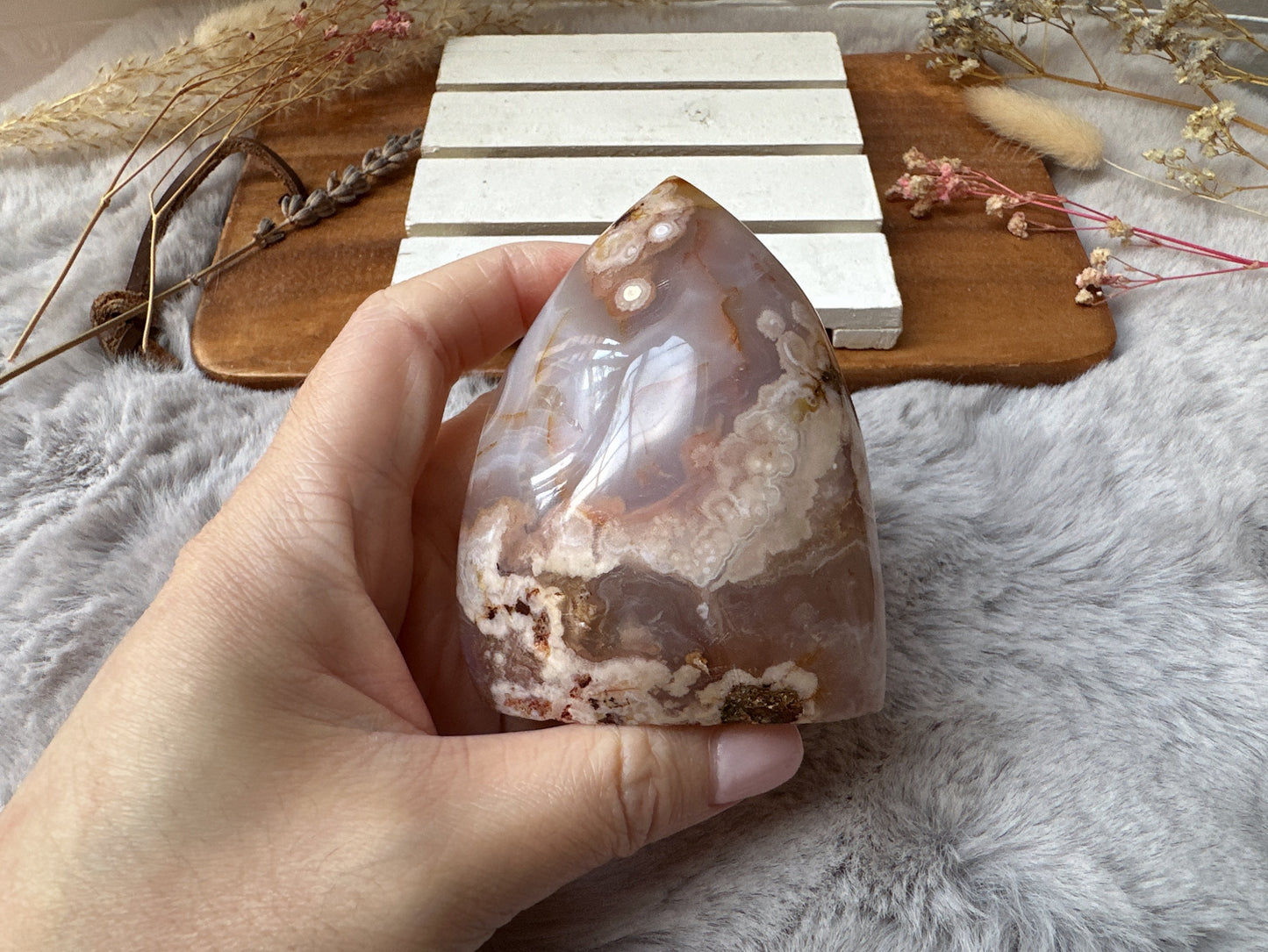 Flower Agate Free Form (Imperfect)