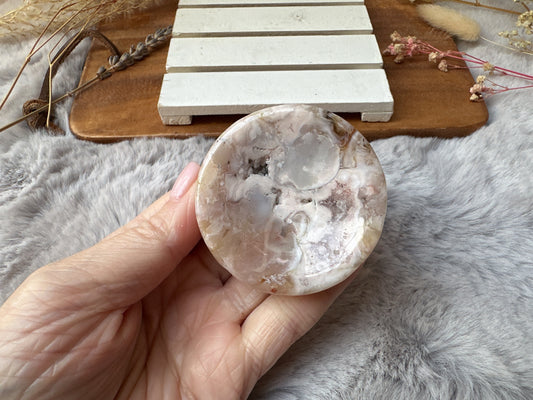 Mini Flower Agate Bowl/Dish