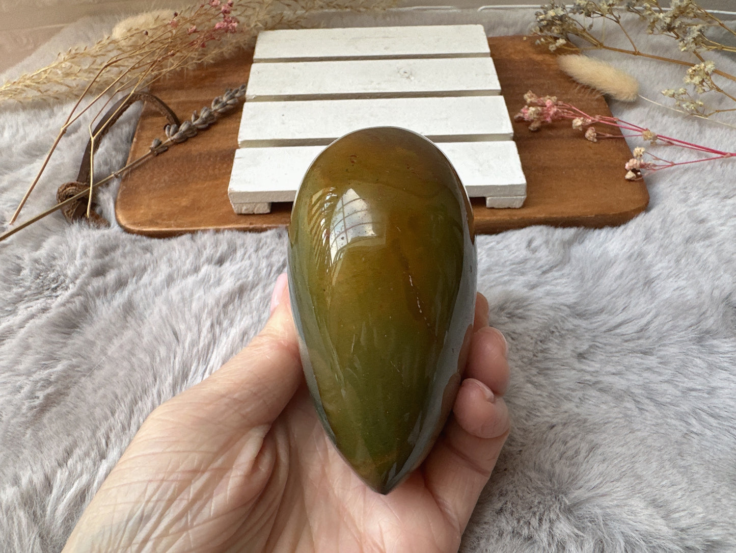 Ocean Jasper Heart