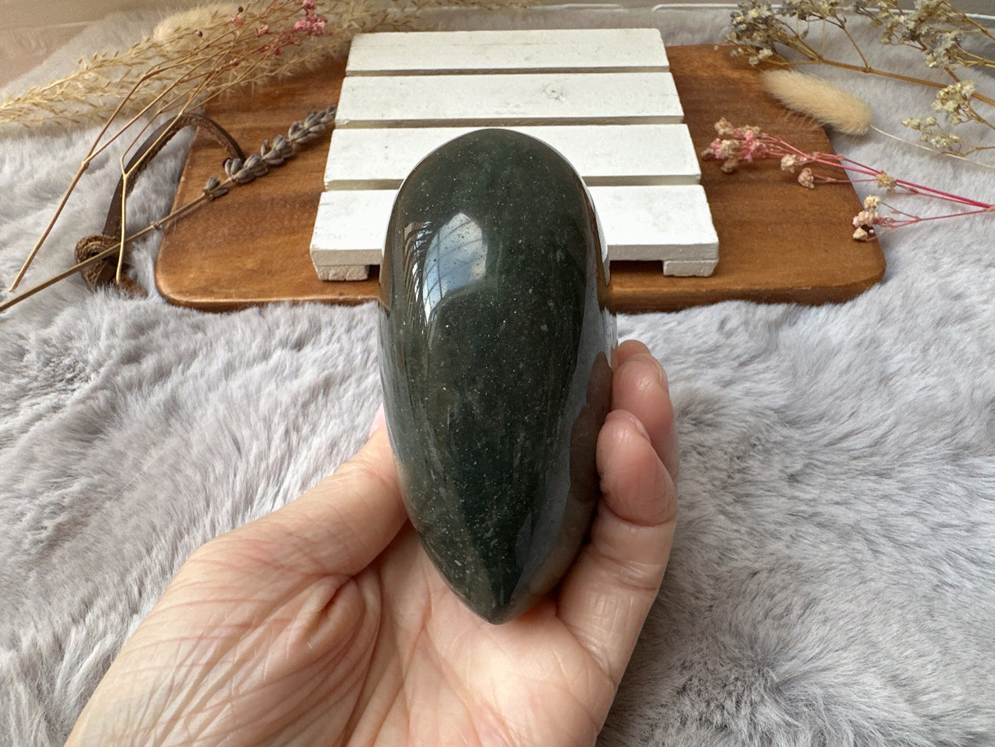 Ocean Jasper Heart