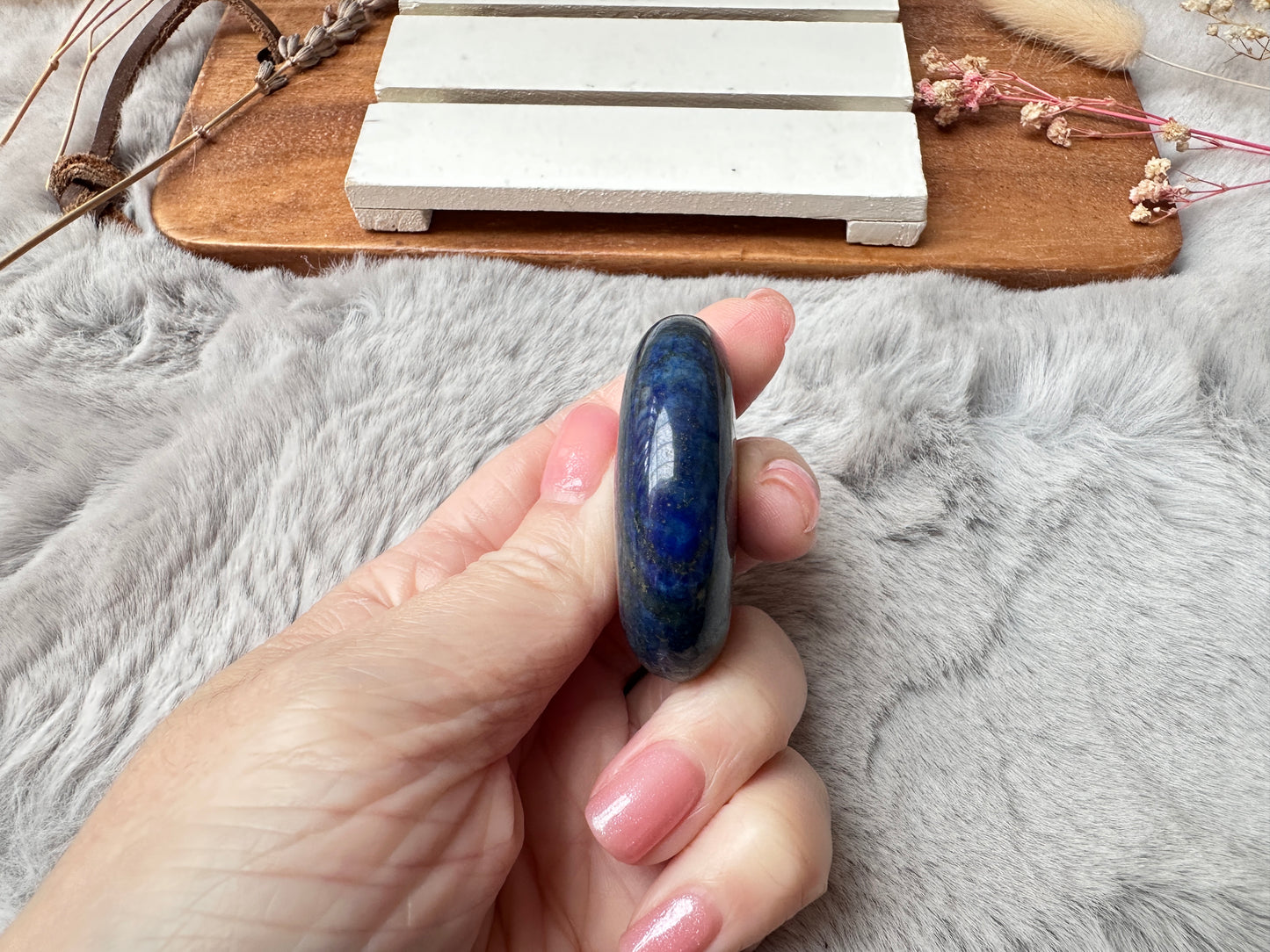 Small Lapis Lazuli Palm Stone