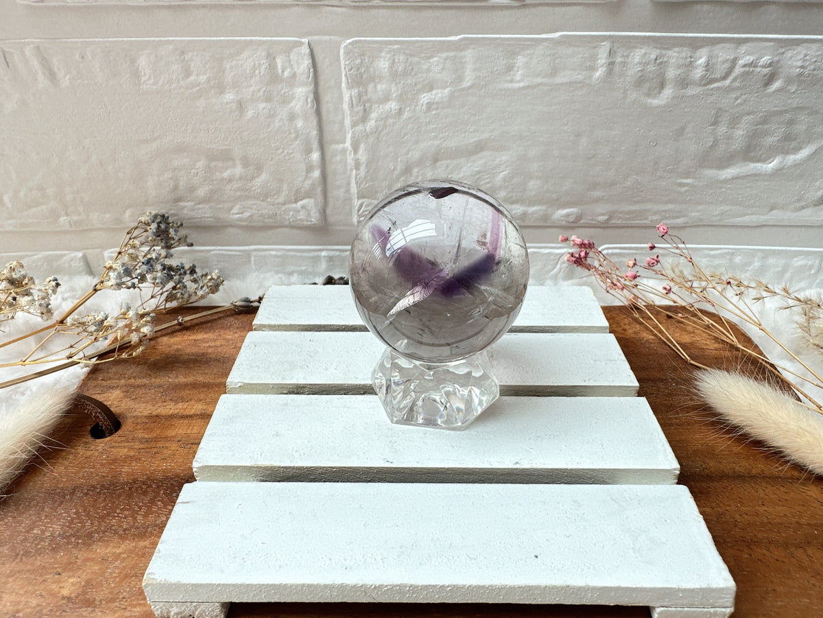 Small Phantom Amethyst Sphere (PA8)