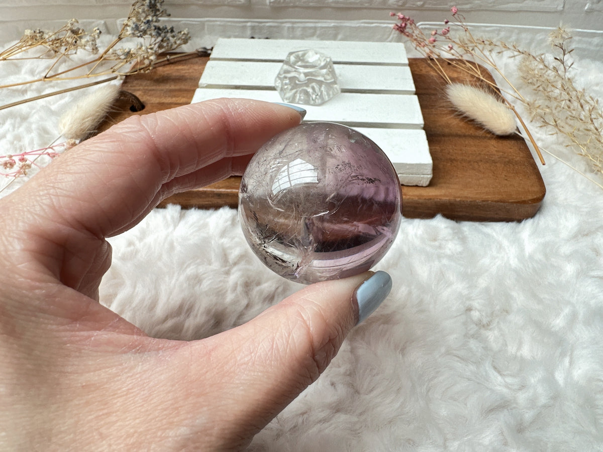 Small Phantom Amethyst Sphere (PA8)